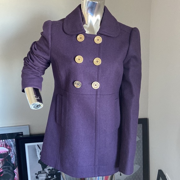❌SOLD❌ Juicy Couture Wool Peacoat - Picture 2 of 7